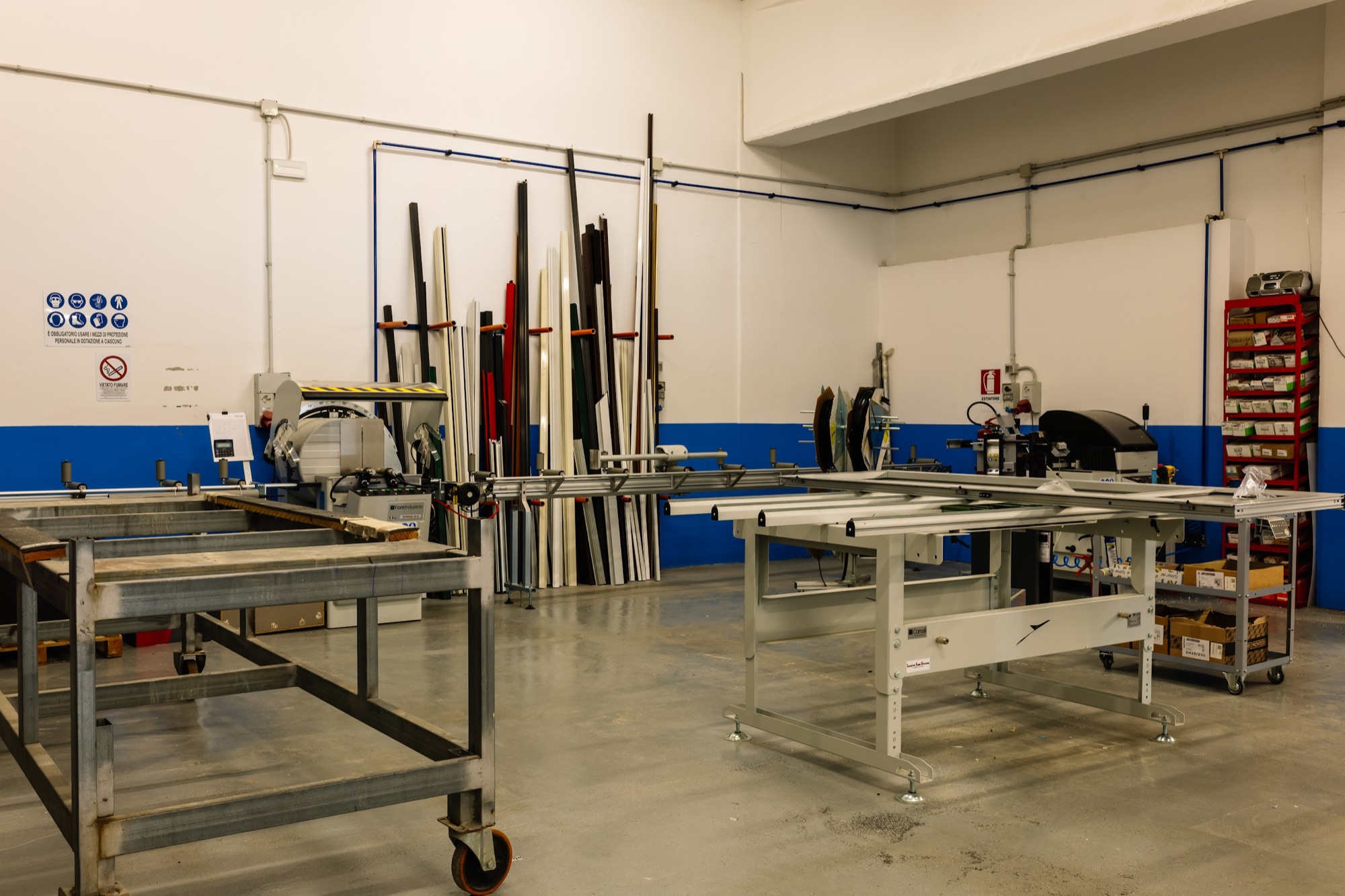 Showroom e produzione GR Serramenti